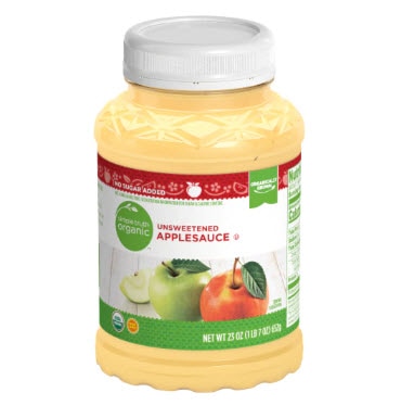 Simple Truth Organic Unsweetened Applesauce 1
