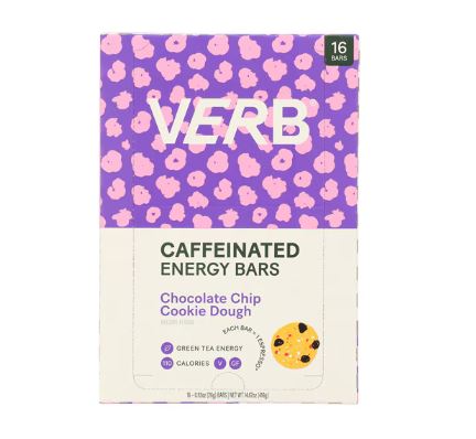 Verb Energy Caffeinated Energy Bar Verb Energy Caffeinated Energy Bar