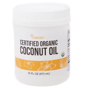 Vitacost Certified Organic Coconut Oil