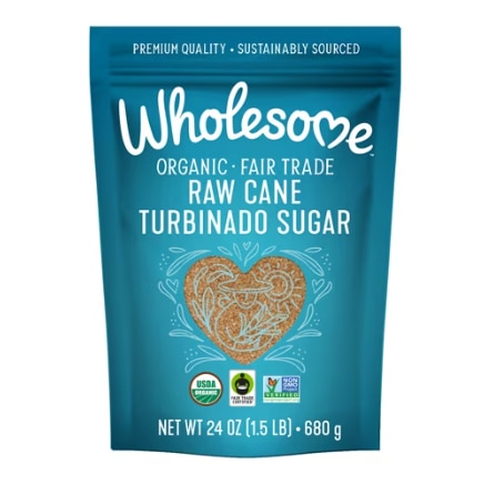 Wholesome Organic Raw Cane Turbinado Sugar