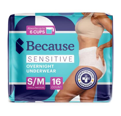 Because Overnight Bladder Control Underwea Because Overnight Bladder Control Underwea
