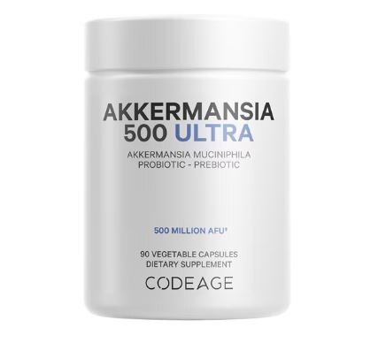 Codeage Akkermansia Ultra 500M AFU-Akkermansia Muciniphila Probiotic