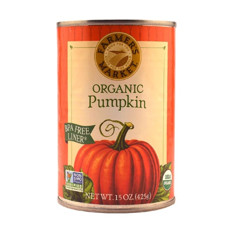 Farmer's Market Organic Pumpkin Puree