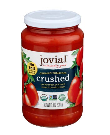 Jovial Organic Crushed Tomatoes -- 18.3 oz