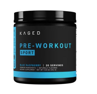 Kaged Pre-Kaged Sport Pre-Workout - Informed Sport Certified Blue Raspberry -- 20 Servings