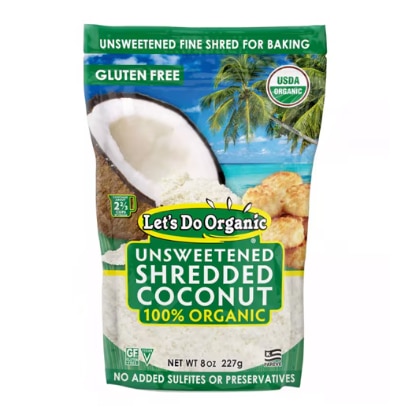 Let's Do Organic Unsweetened Shredded Coconut