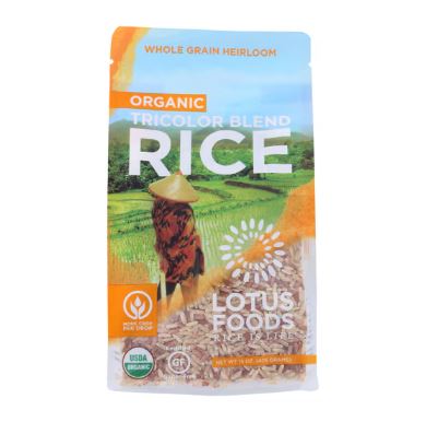 Lotus Foods Organic Tricolor Blend Rice
