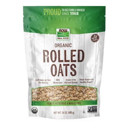 NOW Foods Certified Organic Rolled Oats