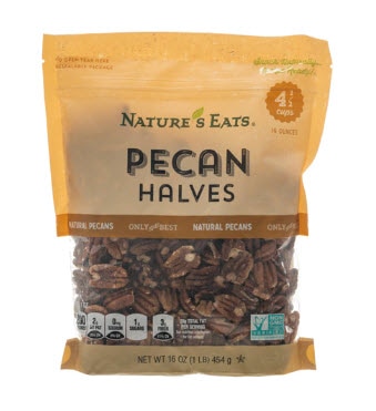Nature's Eats Pecan Halves -- 16 oz