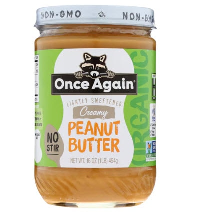 Once Again Organic Peanut Butter Creamy American Classic