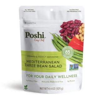 Poshi Three Bean Salad Mediterranean