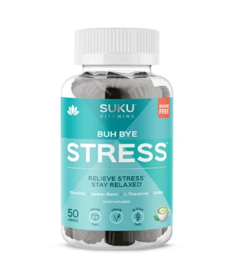 SUKU Vitamins Buh Bye Stress