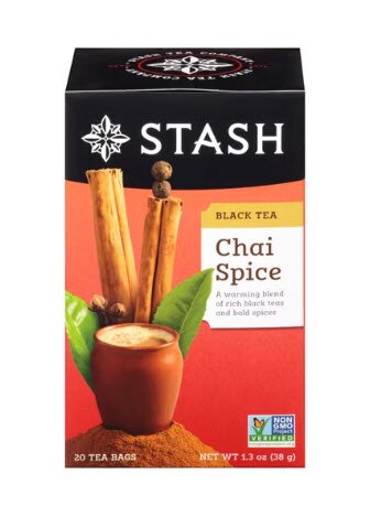 Stash Black Tea Chai Spice -- 20 Tea Bags