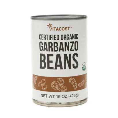 Vitacost Certified Organic Garbanzo Beans