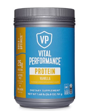 Vital Proteins Vital Performance Protein Isolate Powder - NSF Certified for Sport - Informed Sport Certified Vanilla -- 26.8 oz