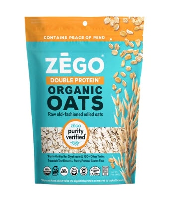Zego Gluten Free Organic Old Fashioned Rolled Oats
