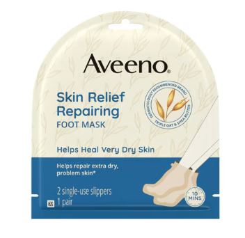 Aveeno Skin Relief Repairing Foot Mask Slippers