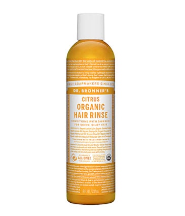 Dr. Bronner's Organic Hair Rinse Citrus -- 8 fl oz