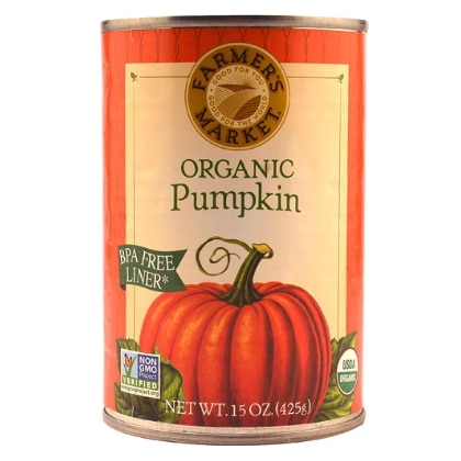 Farmer's Market Organic Pumpkin Puree