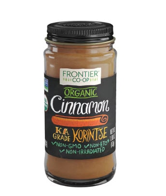 Frontier Co-Op Organic Cinnamon Ground -- 1.9 oz