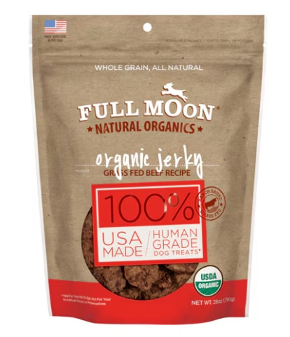Full Moon Organic Beef Jerky Dog Treats Full Moon Organic Beef Jerky Dog Treats