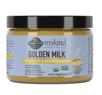 Garden of Life mykind Organics Golden Milk Recovery & Nourishment Herbal Supplement