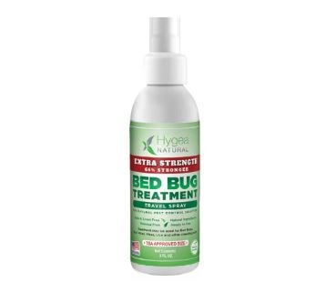 Hygea Natural Bed Bug Spray Non-Toxic Extra Strength Odorless Travel SIze