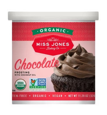 Miss Jones Organic Frosting Gluten Free Chocolate -- 11.29 oz