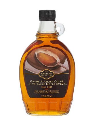 Private Selection Pure Maple Syrup Grade A Amber Color -- 12 fl oz