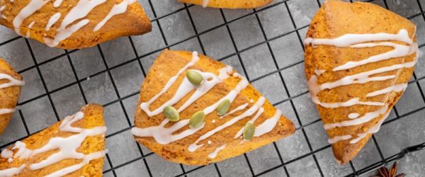 Pumpkin Protein Scones