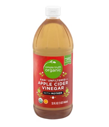 Simple Truth Organic Raw Unfiltered Apple Cider Vinegar -- 32 fl oz