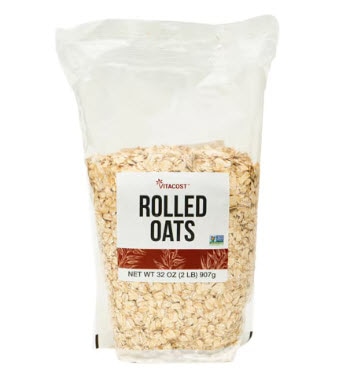 Vitacost Rolled Oats Gluten Free - Non-GMO -- 32 oz (LB) 907g