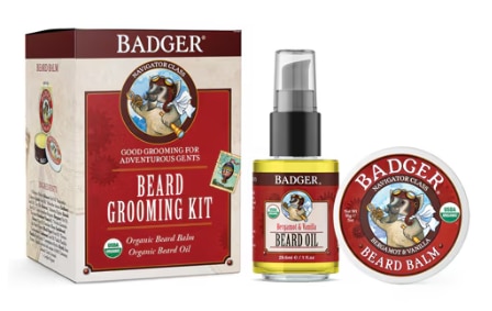 Badger Organic Beard Grooming Kit
