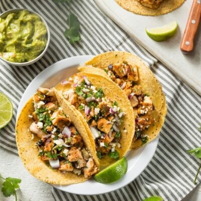 Cilantro-Lime Grilled Chicken Tacos