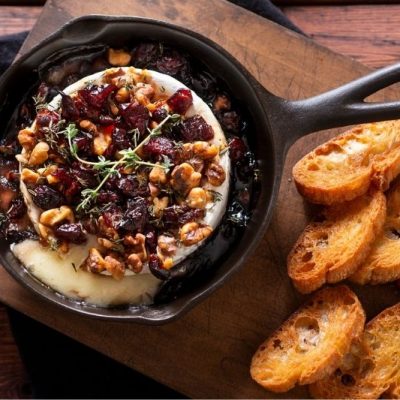 Cranberry Baked Brie