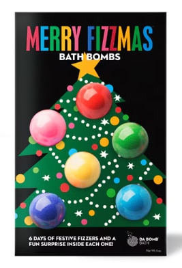 Da Bomb Holiday Surprise Bath Bombs 6 Piece Gift Set