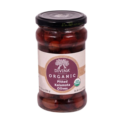 Divina Organic Pitted Kalamata Olives