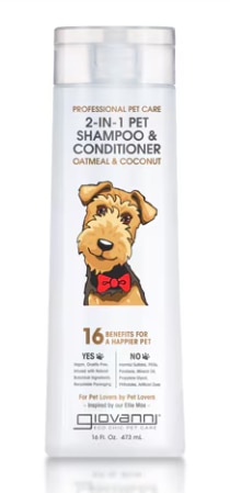 Giovanni Eco Chic Pet 2-in-1 Pet Shampoo & Conditioner Oatmeal & Coconut Giovanni Eco Chic Pet 2-in-1 Pet Shampoo & Conditioner Oatmeal & Coconut