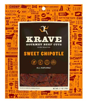 Krave Gourmet Beef Cuts Sweet Chipotle
