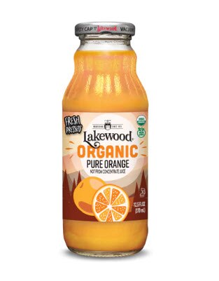 Lakewood Organic Pure Juice Fresh Pressed Orange Lakewood Organic Pure Juice Fresh Pressed Orange