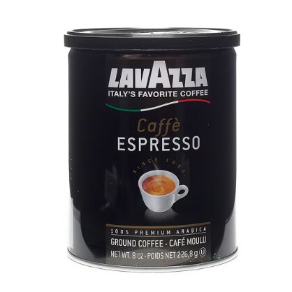 LavAzza Premium Arabica Ground Coffee Espresso