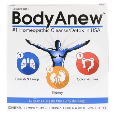 MediNatura BodyAnew Homeopathic Cleanse-Detox Kit