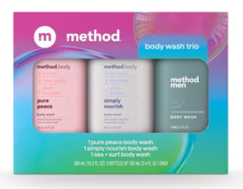 Method Body Wash Trio Gift Set