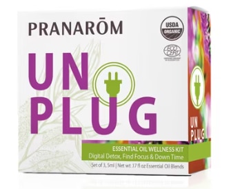 Pranarom Unplug Essential Oil Wellness Kit