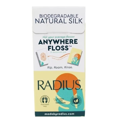 Radius Anywhere Floss - Biodegradable Silk Unflavored