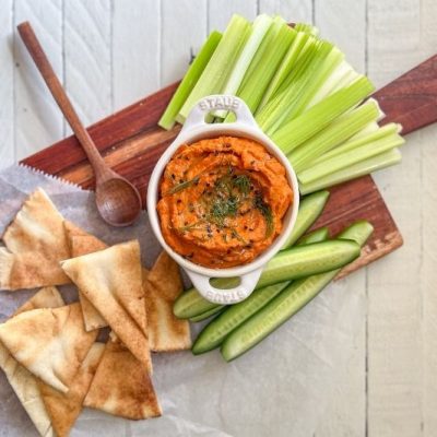 Spicy Harissa Carrot Dip
