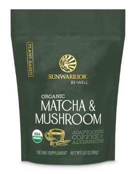 Sunwarrior Be Well Organic Matcha & Mushroom