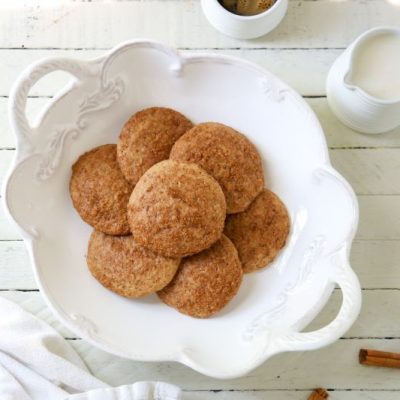 Vegan Coffee Dessert: Dirty Chai Sugar Cookies