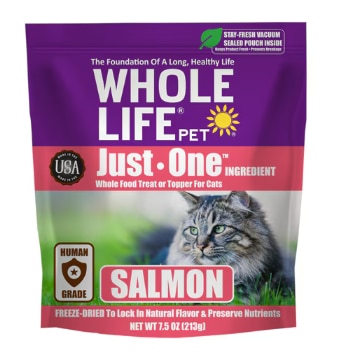 Whole Life Pet Just One Ingredient Whole Food Cat Treats Salmon Whole Life Pet Just One Ingredient Whole Food Cat Treats Salmon