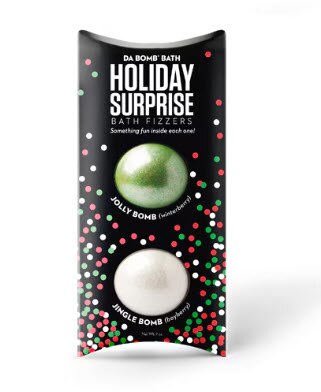 Da Bomb Holiday Surprise Bath Bombs 2 Piece Gift Set - Jolly Jingle -- 1 Set